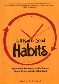 Image of Is It Bad Or Good Habits